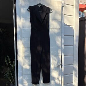 Chic Black Sleeveless Jumpsuit